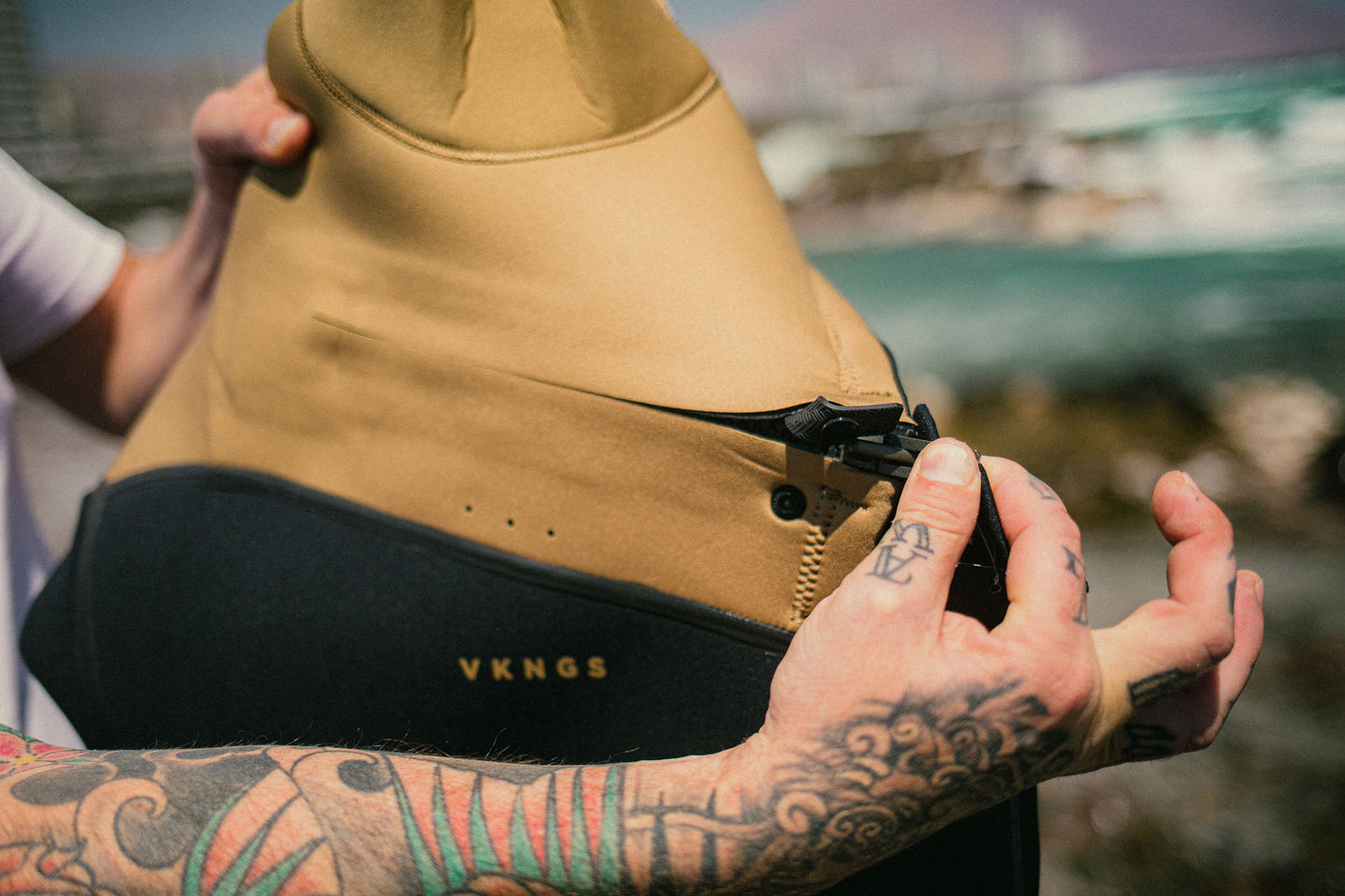 VKGNS Wetsuit Tree 4.3mm Gold/Black