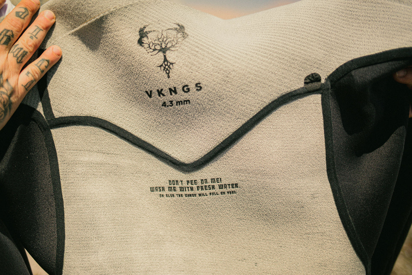 VKGNS Wetsuit Tree 4.3mm Gold/Black