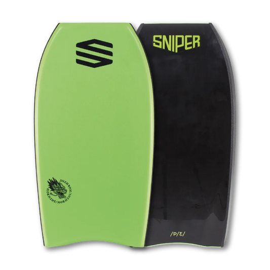 SNIPER BODYBOARDS Improve Series · Shenron PE Green/Black