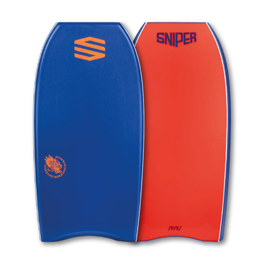 SNIPER BODYBOARDS Improve Series · Shenron PE Dark Blue/Fluro Red