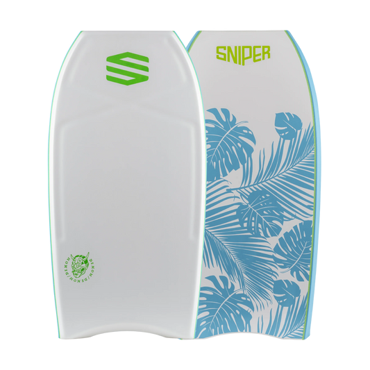 SNIPER BODYBOARDS Improve Series · Demon PE White/White (Leaf)