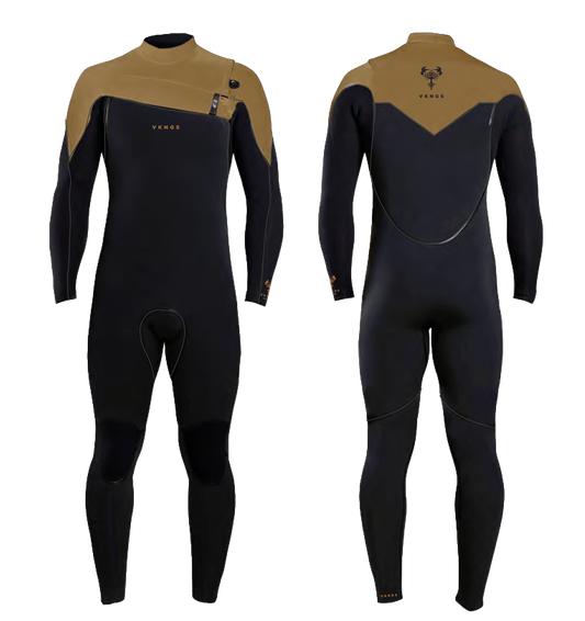 VKGNS Wetsuit Tree 4.3mm Gold/Black