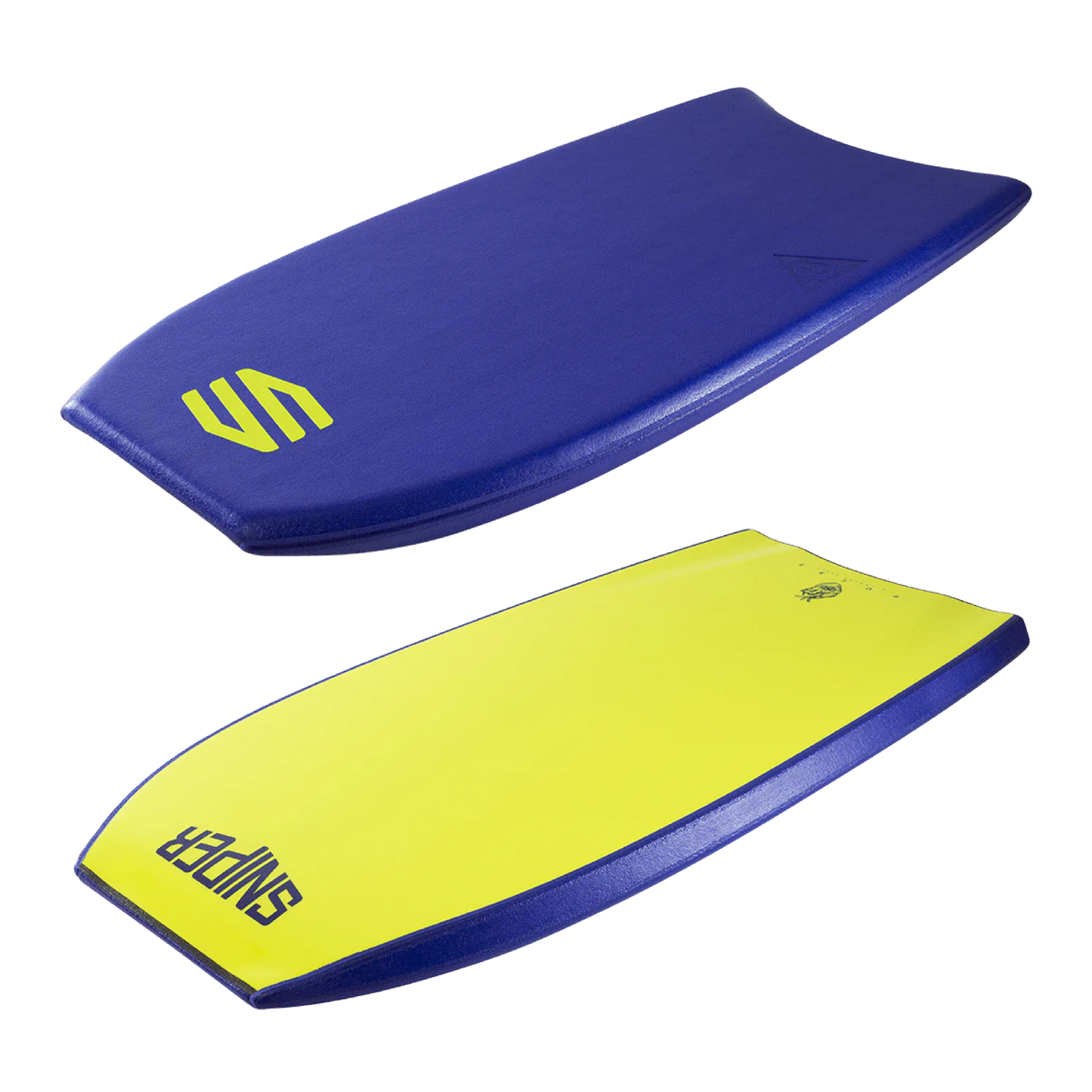 SNIPER BODYBOARDS Elite Series · Pulse XPE Dark Blue/Fluro Yellow