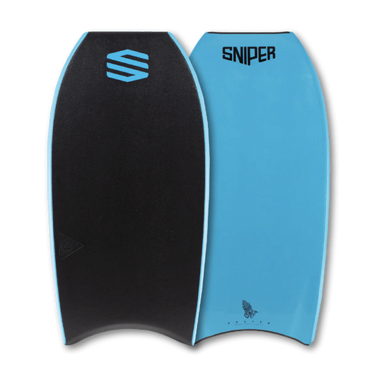 SNIPER BODYBOARDS Elite Series · Prayer DK Black/Aqua