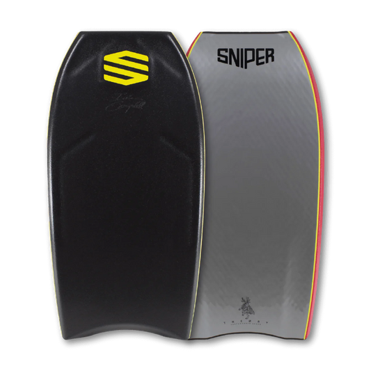 SNIPER BODYBOARDS Pro Series · Iain Campbell Theory PP Black/Silver