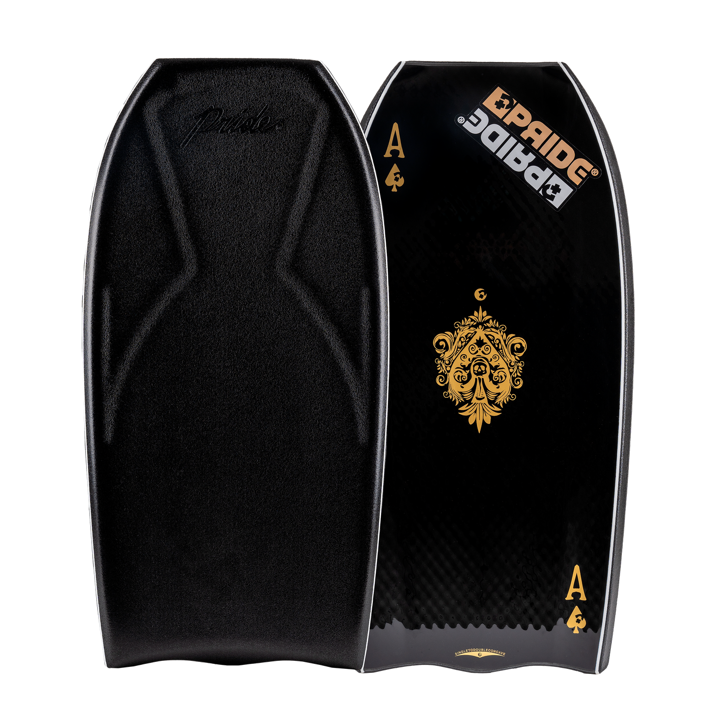 PRIDE Bodyboards Family Tree · Royal Flush PP Black/Graphic