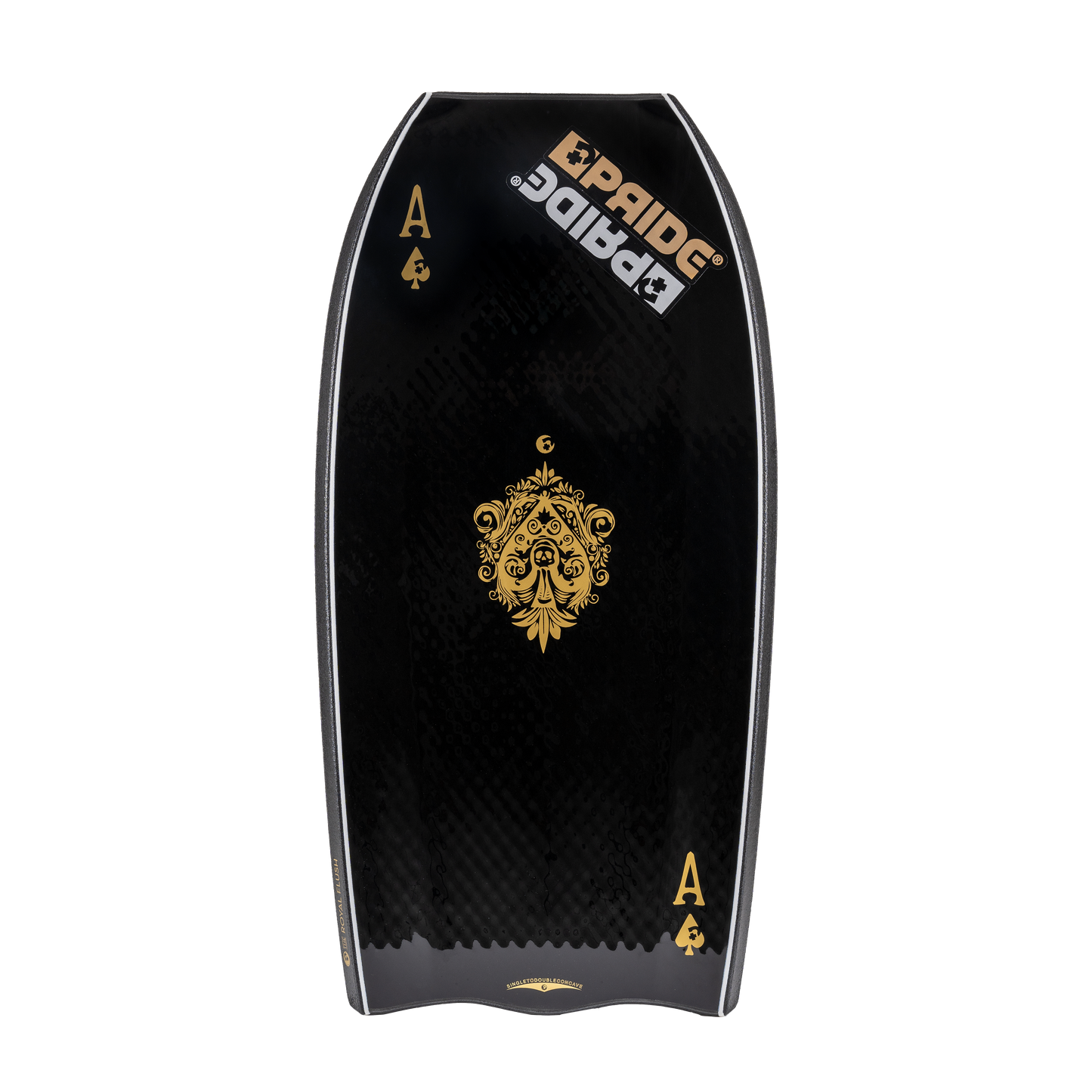 PRIDE Bodyboards Family Tree · Royal Flush PP Black/Graphic